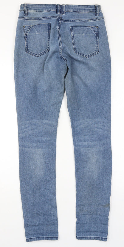 Denim Co Womens Blue  Denim Skinny Jeans Size 8 L31 in