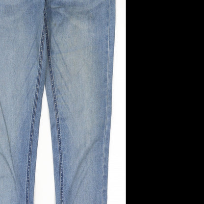 Denim Co Womens Blue  Denim Skinny Jeans Size 8 L31 in