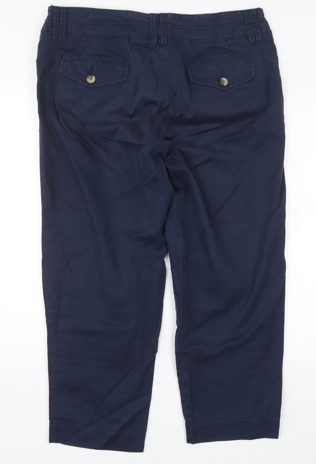 Womens UK Size 37 in NEXT Regular Fit  Blue Trousers