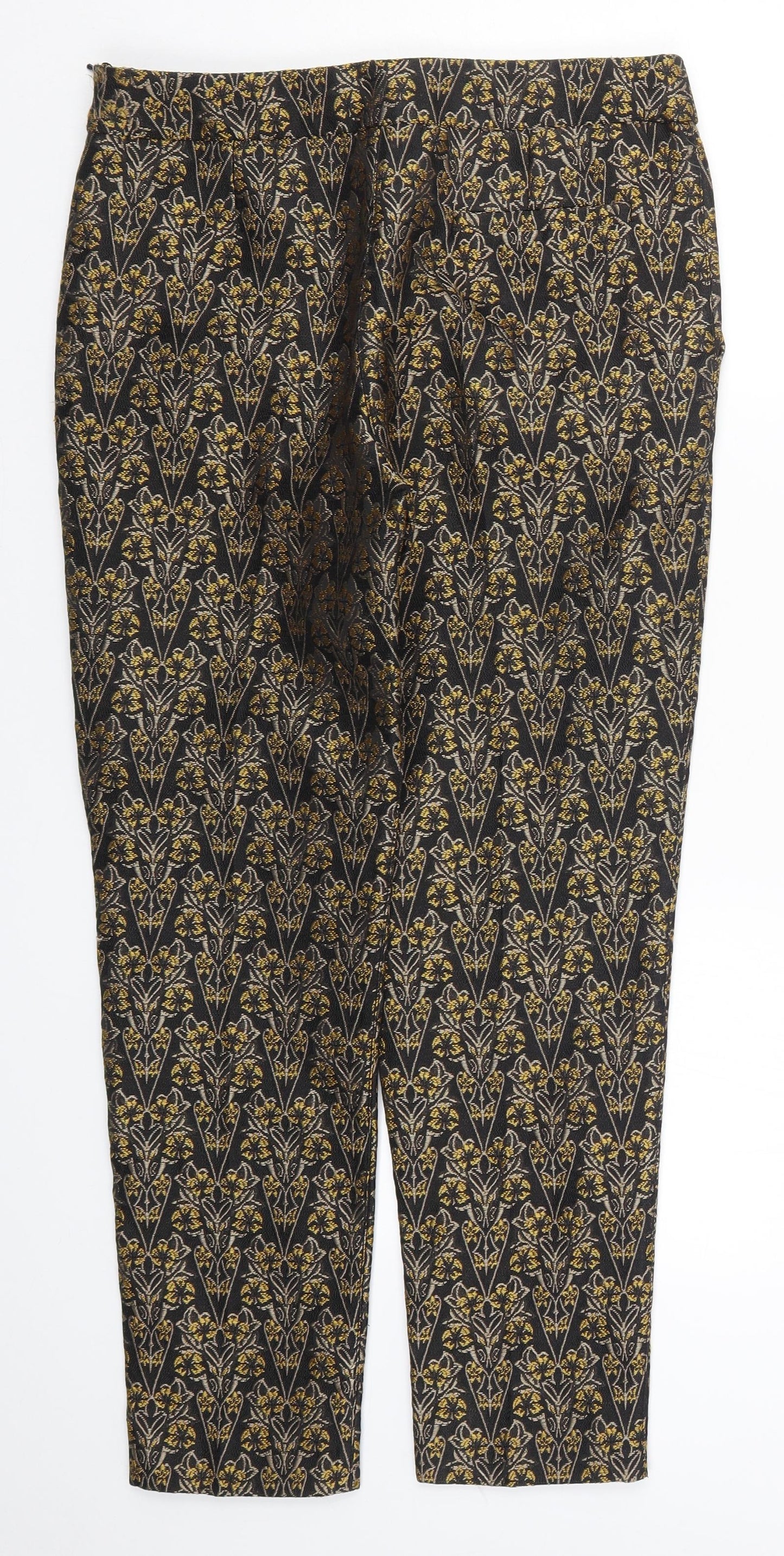 Womens UK Size 8 MNG Regular Fit  Yellow Trousers