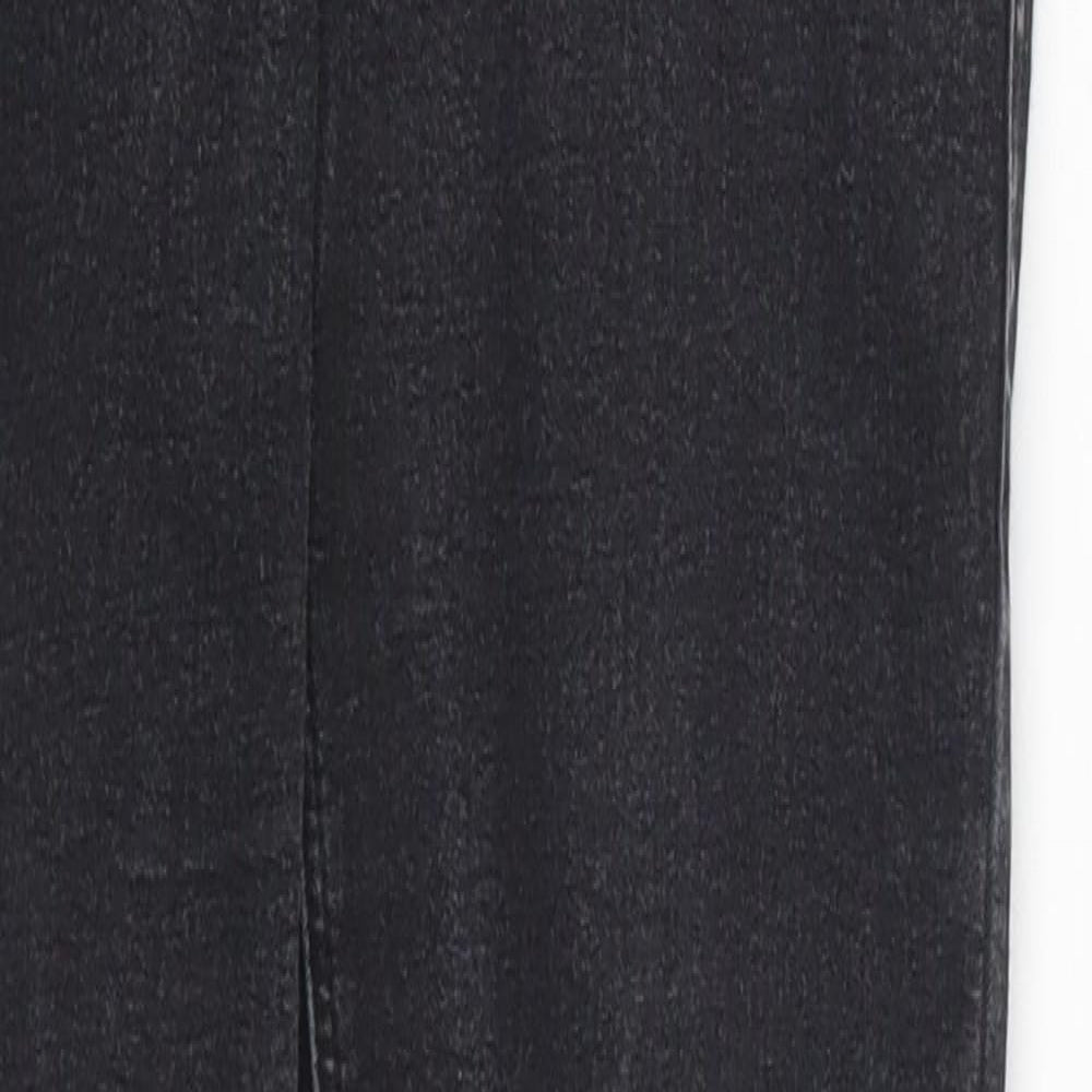 Topshop Womens Grey  Denim Skinny Jeans Size 28 in L28 in