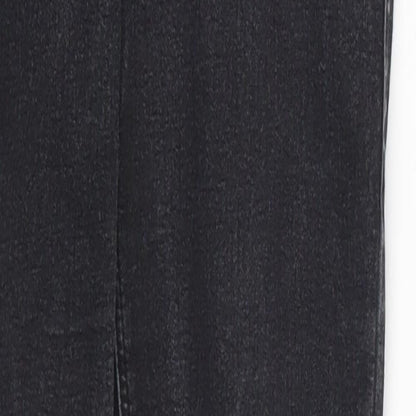 Topshop Womens Grey  Denim Skinny Jeans Size 28 in L28 in