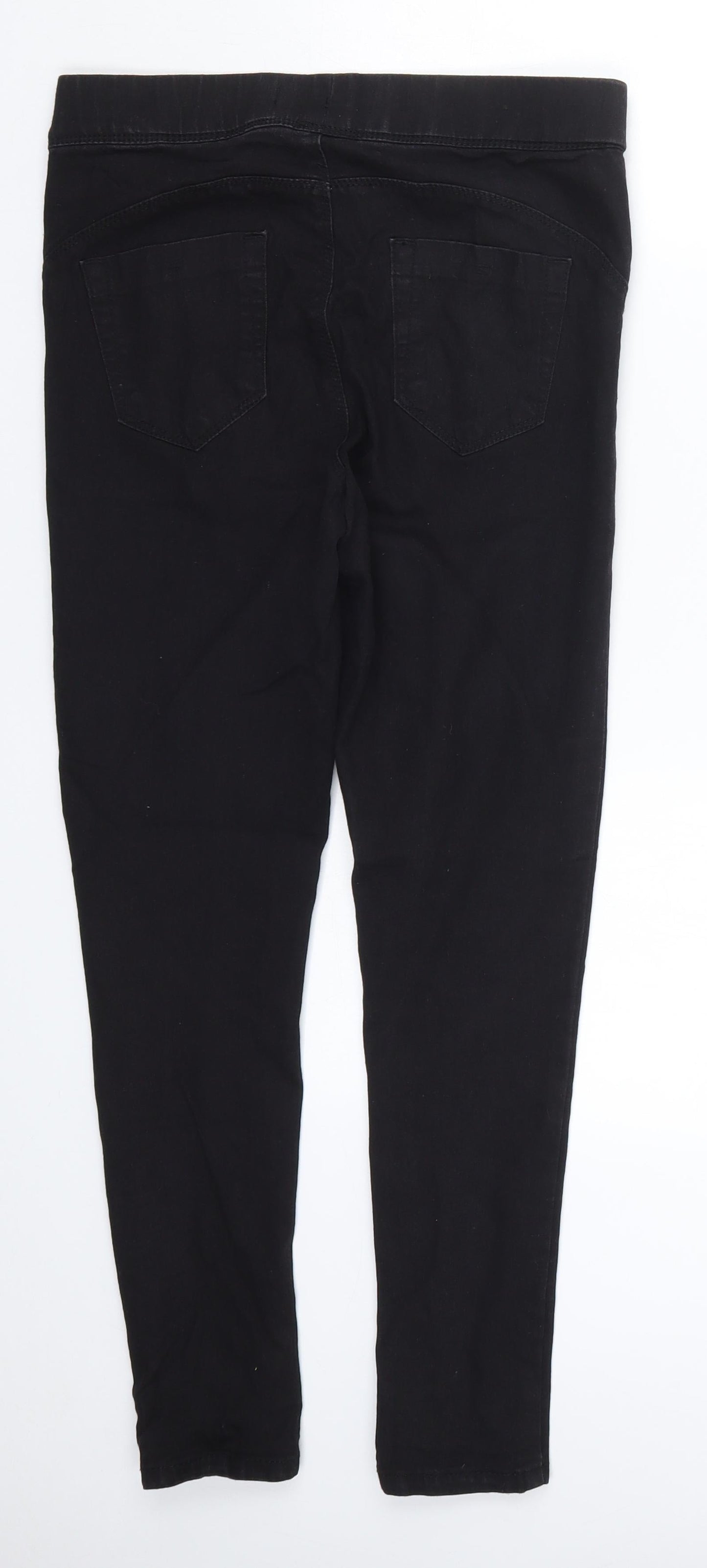 Denim Co Womens Black  Denim Jegging Jeans Size 10 L26 in