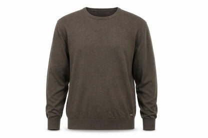 Front view of Liu Jo men’s brown knit jumper, size L