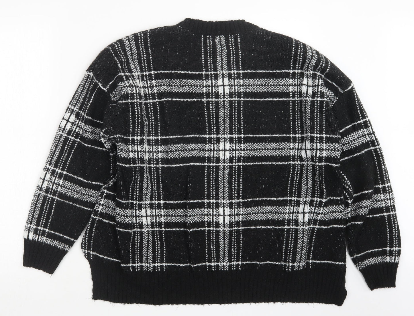 Womens UK Size XL Marks and Spencer Black Pullover Jumper