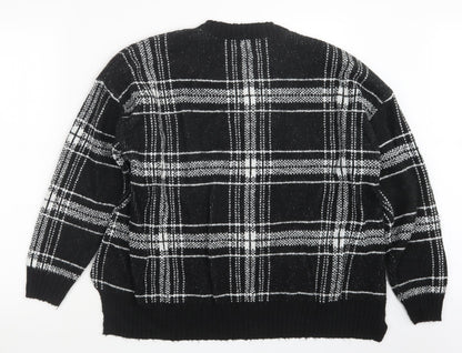 Womens UK Size XL Marks and Spencer Black Pullover Jumper