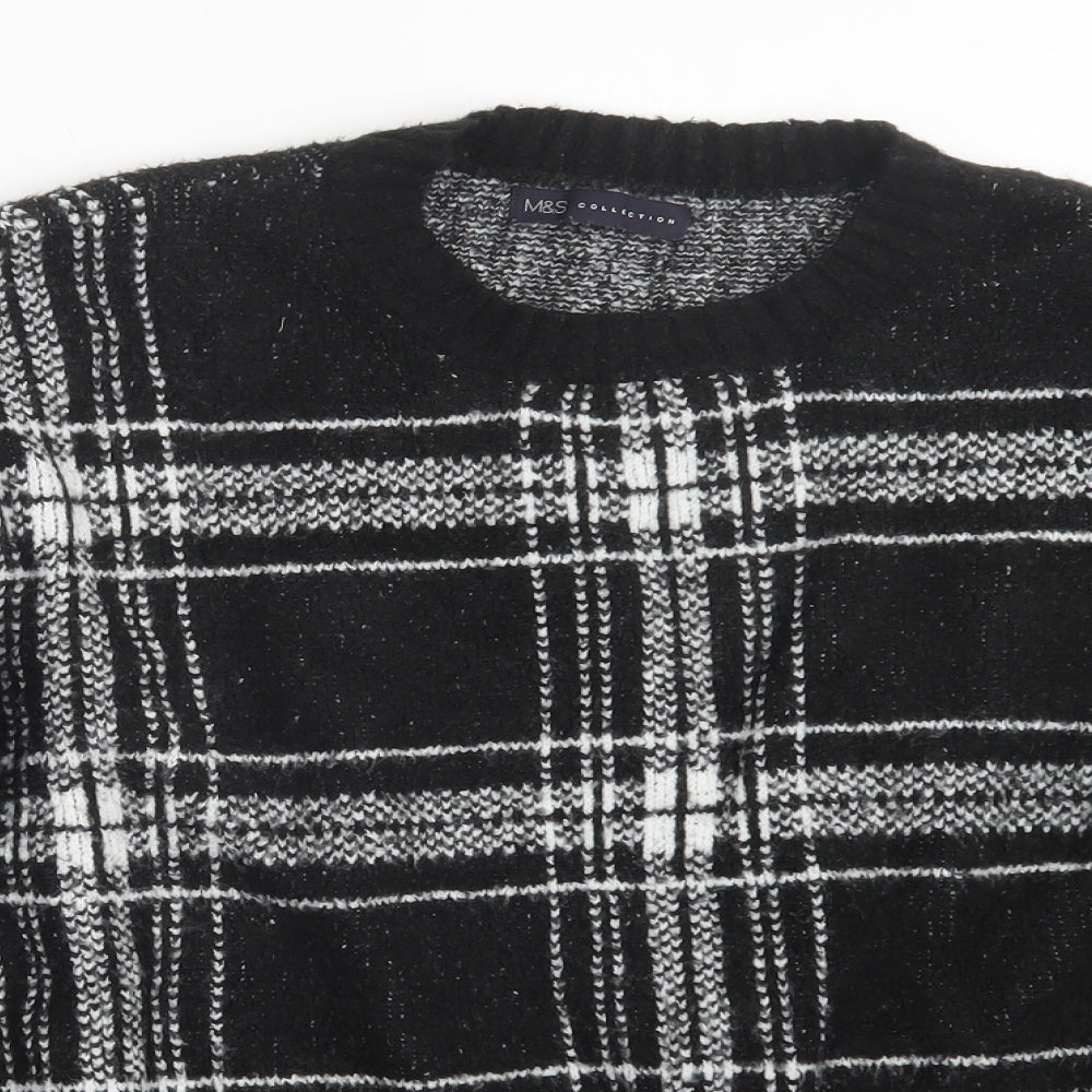 Womens UK Size XL Marks and Spencer Black Pullover Jumper