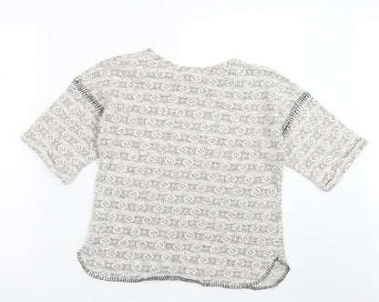 Womens UK Size 10 Topshop Beige Pullover Jumper