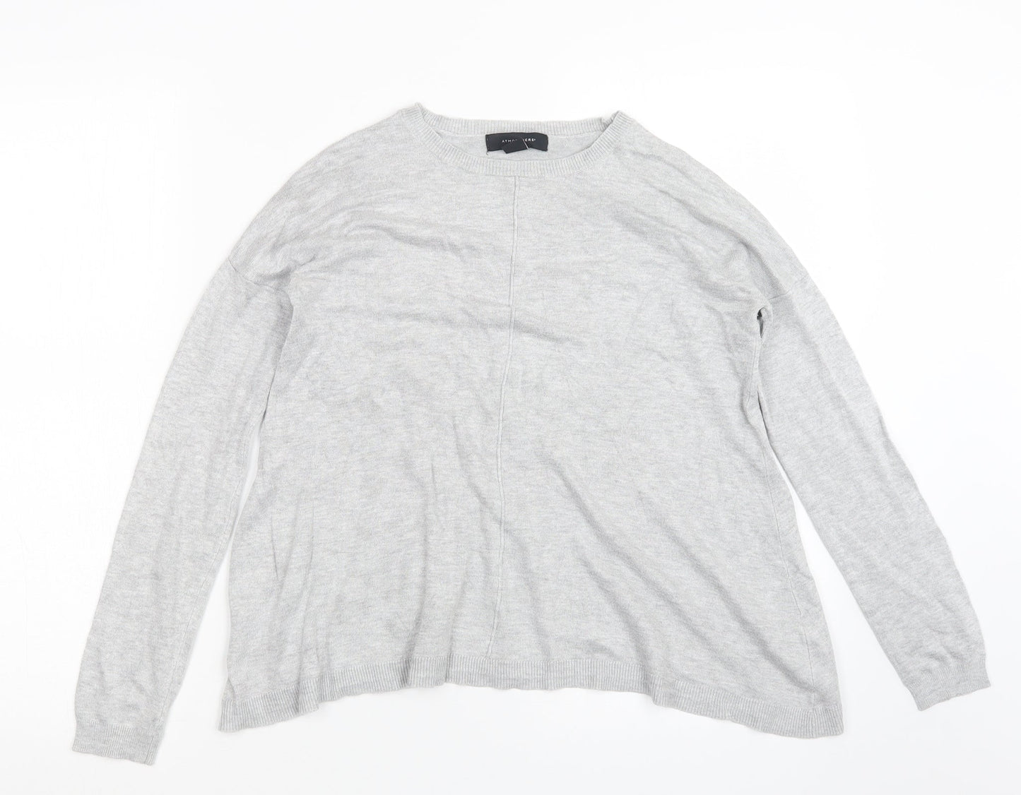 Womens UK Size 12 Atmosphere Grey Pullover Jumper