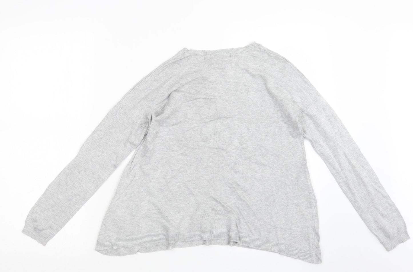Womens UK Size 12 Atmosphere Grey Pullover Jumper