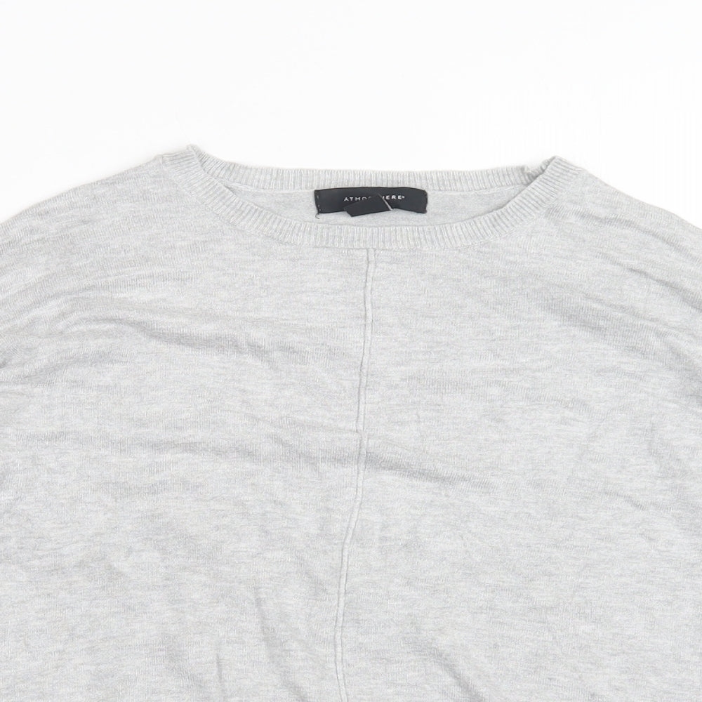 Womens UK Size 12 Atmosphere Grey Pullover Jumper