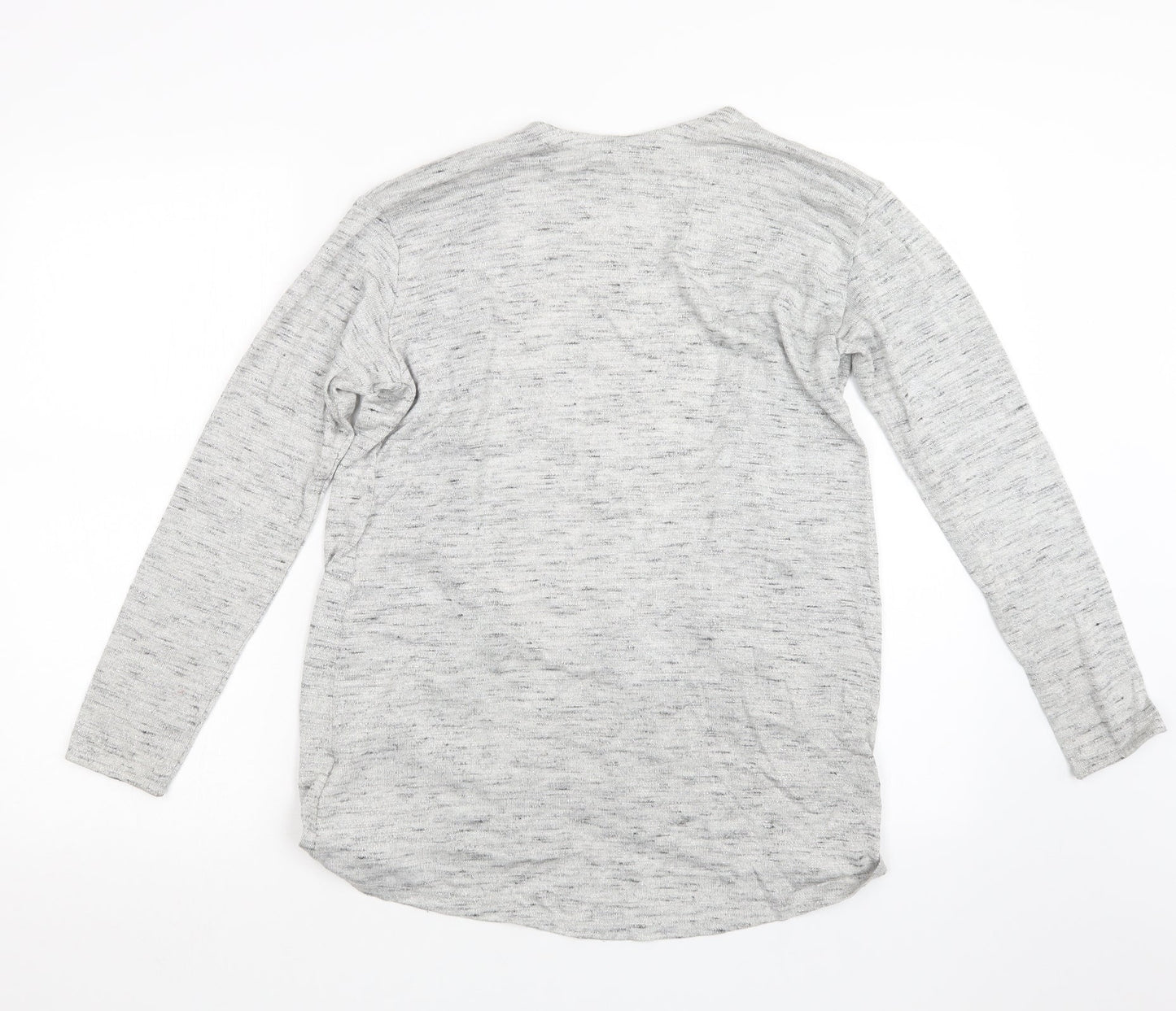 H&M Girls Grey   Cardigan Jumper Size 15 Years