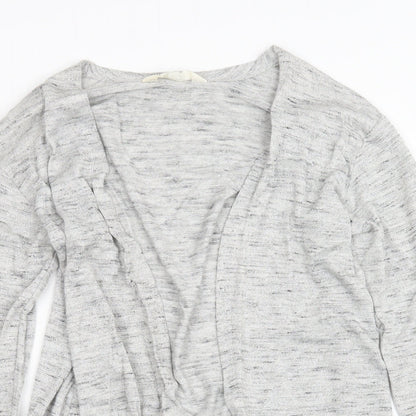 H&M Girls Grey   Cardigan Jumper Size 15 Years