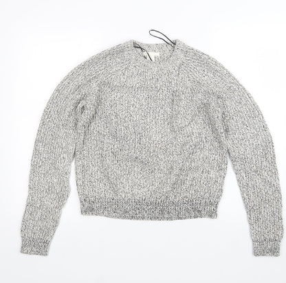 Womens UK Size M H&M Black Pullover Jumper
