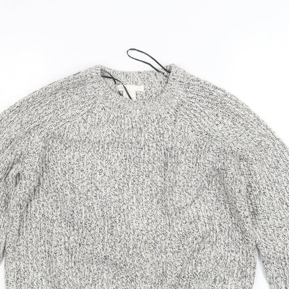 Womens UK Size M H&M Black Pullover Jumper