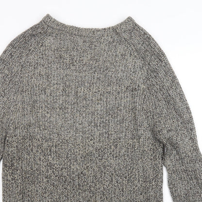 Cedar Wood State Mens Beige  Knit Pullover Jumper Size S