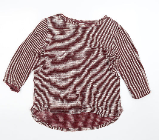 Womens UK Size M H&M Red Pullover Jumper
