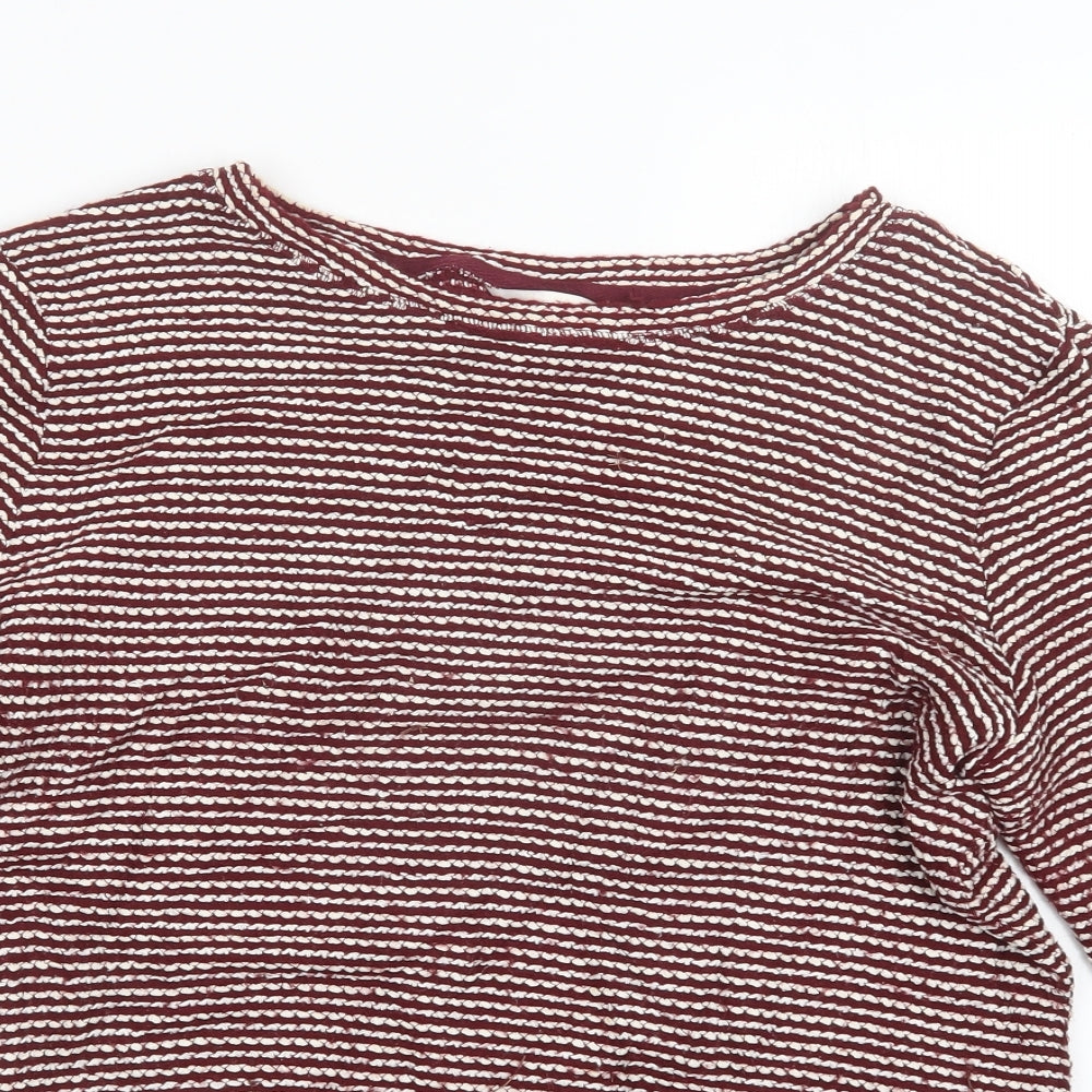 Womens UK Size M H&M Red Pullover Jumper
