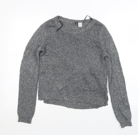 Divided by H&M Womens Grey   Pullover Jumper Size XS