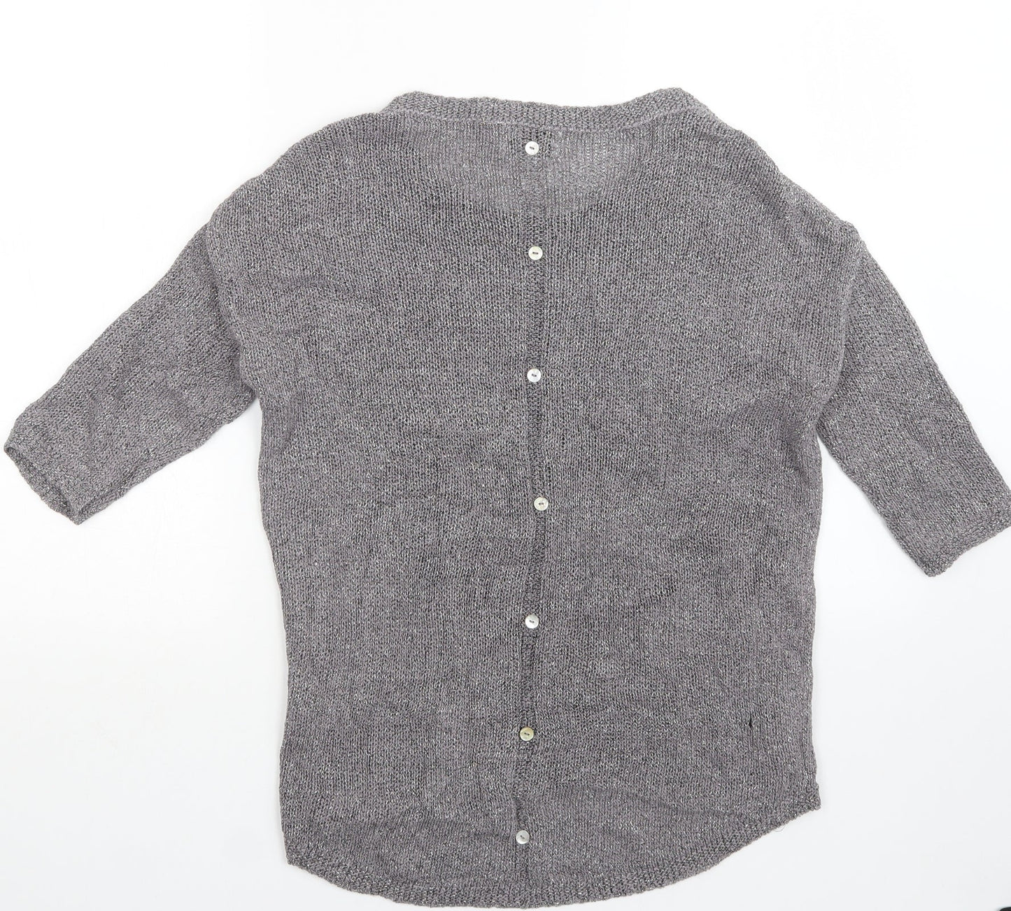 Womens UK Size 10 NEXT Grey Pullover Jumper