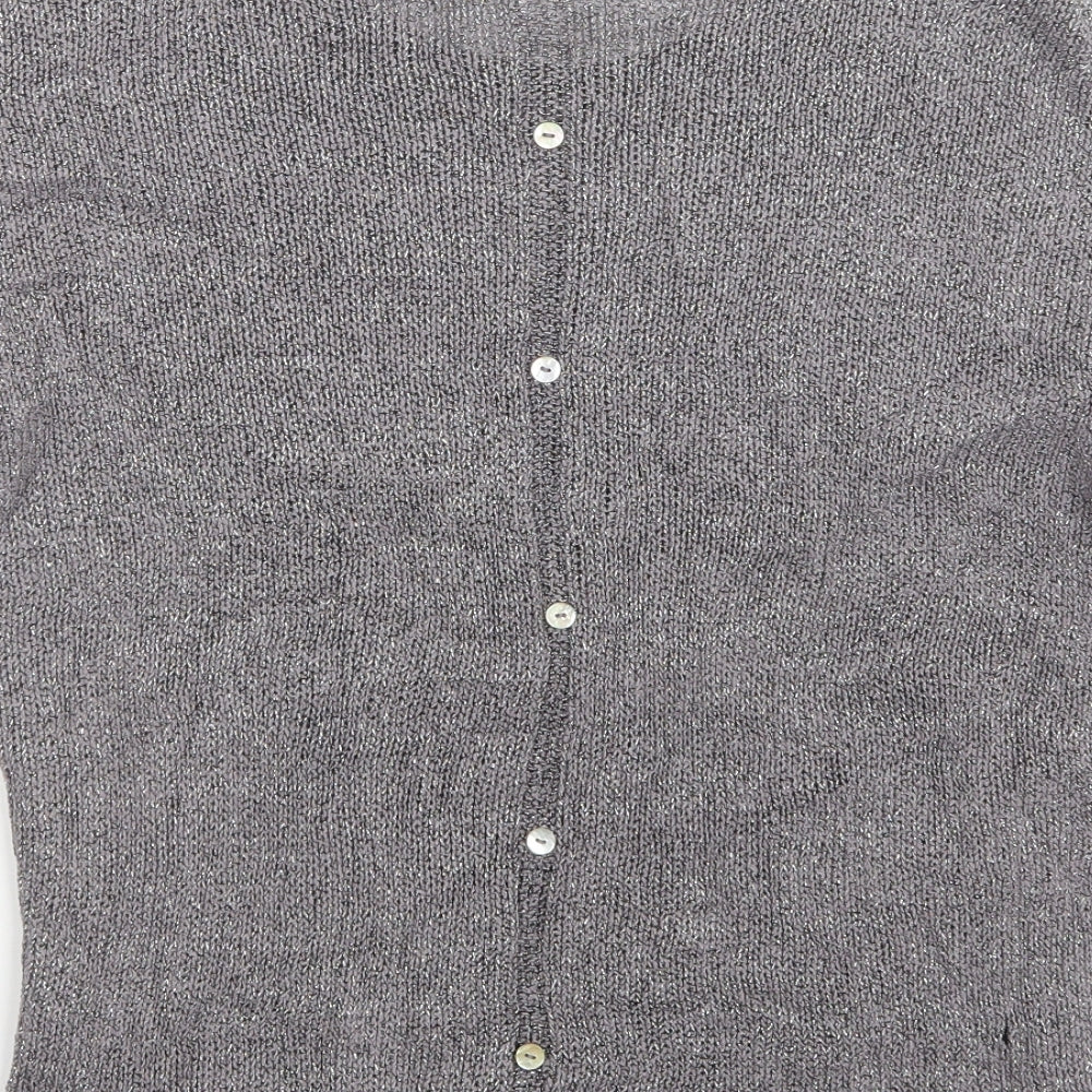 Womens UK Size 10 NEXT Grey Pullover Jumper