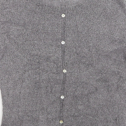 Womens UK Size 10 NEXT Grey Pullover Jumper