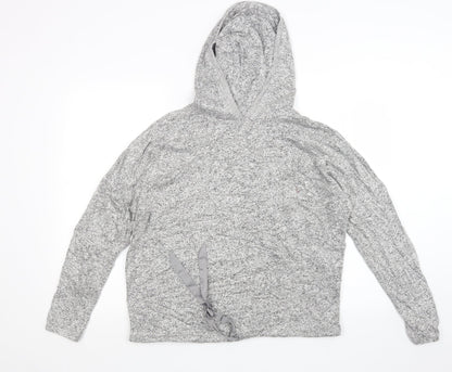 Additional front view of Next women’s grey geometric top one piece, size UK 10