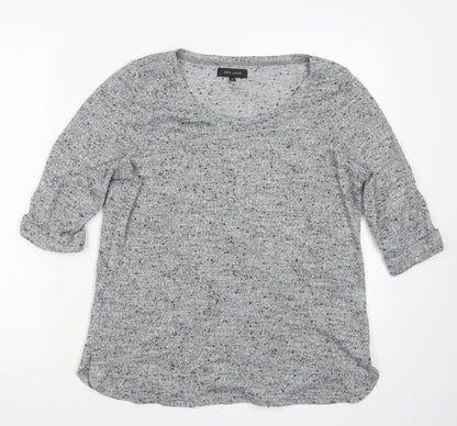 Womens UK Size 14 New Look Grey Pullover Jumper