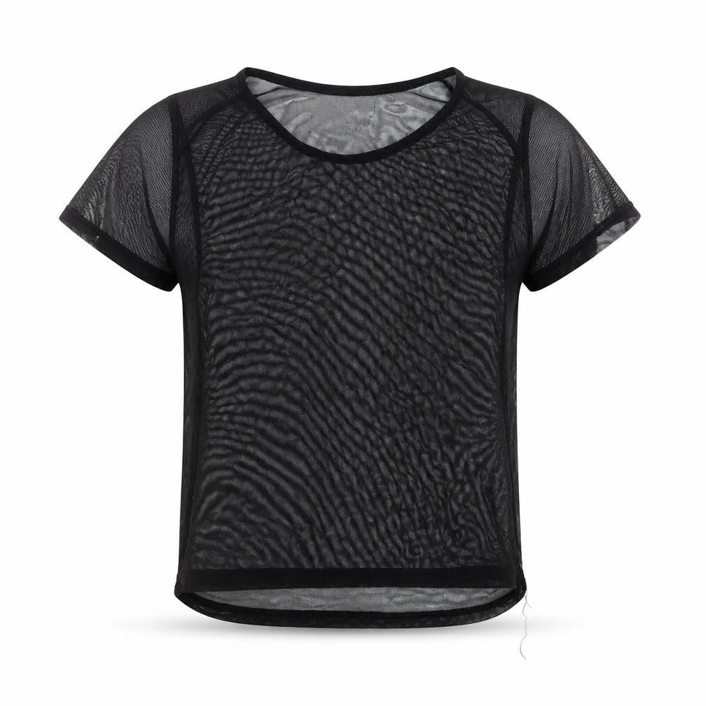 Womens UK Size 8 PRETTYLITTLETHING Black Basic T-Shirt