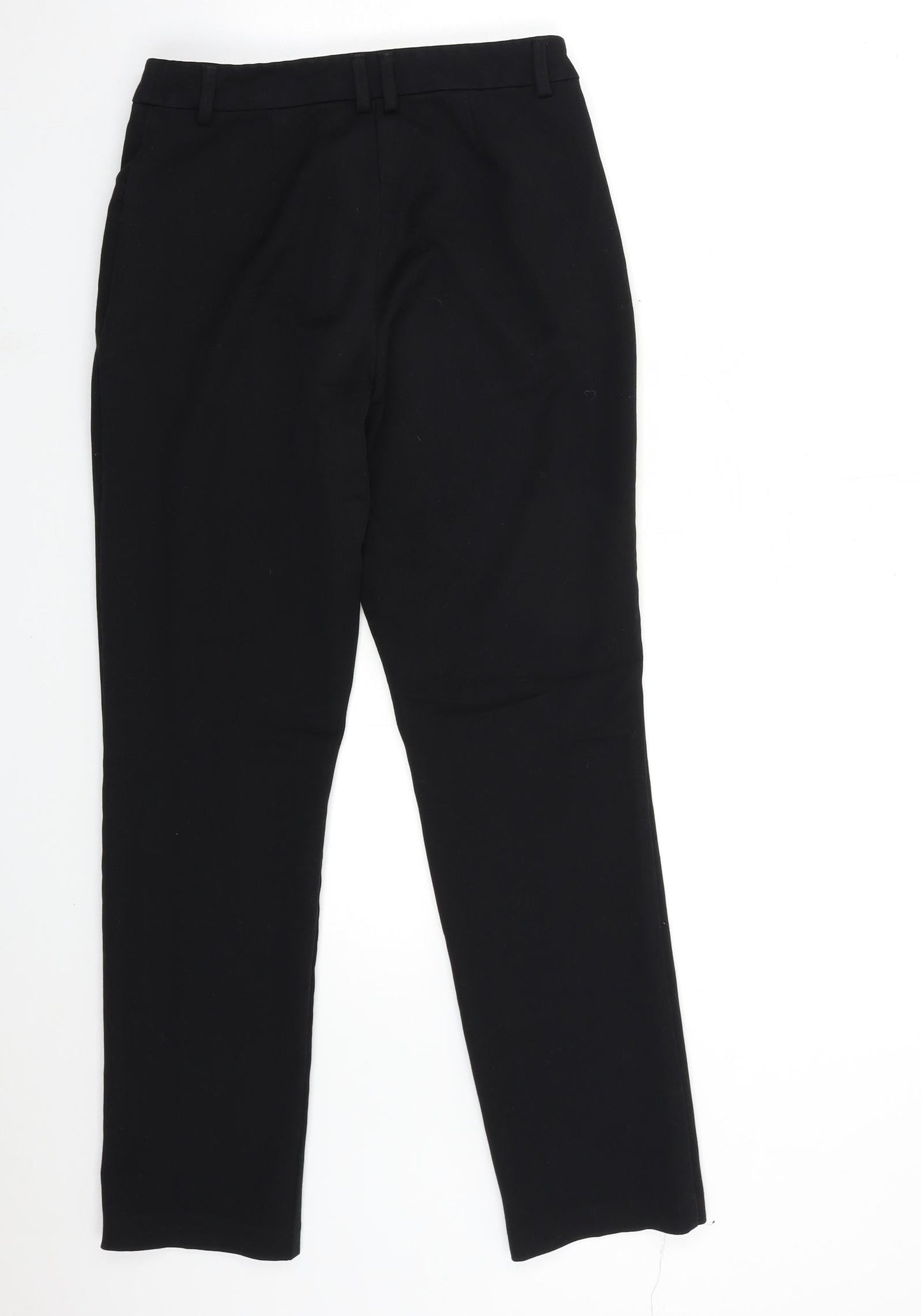 Womens UK Size 8 Marks and Spencer Regular Fit  Black Trousers