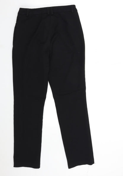 Womens UK Size 8 Marks and Spencer Regular Fit  Black Trousers