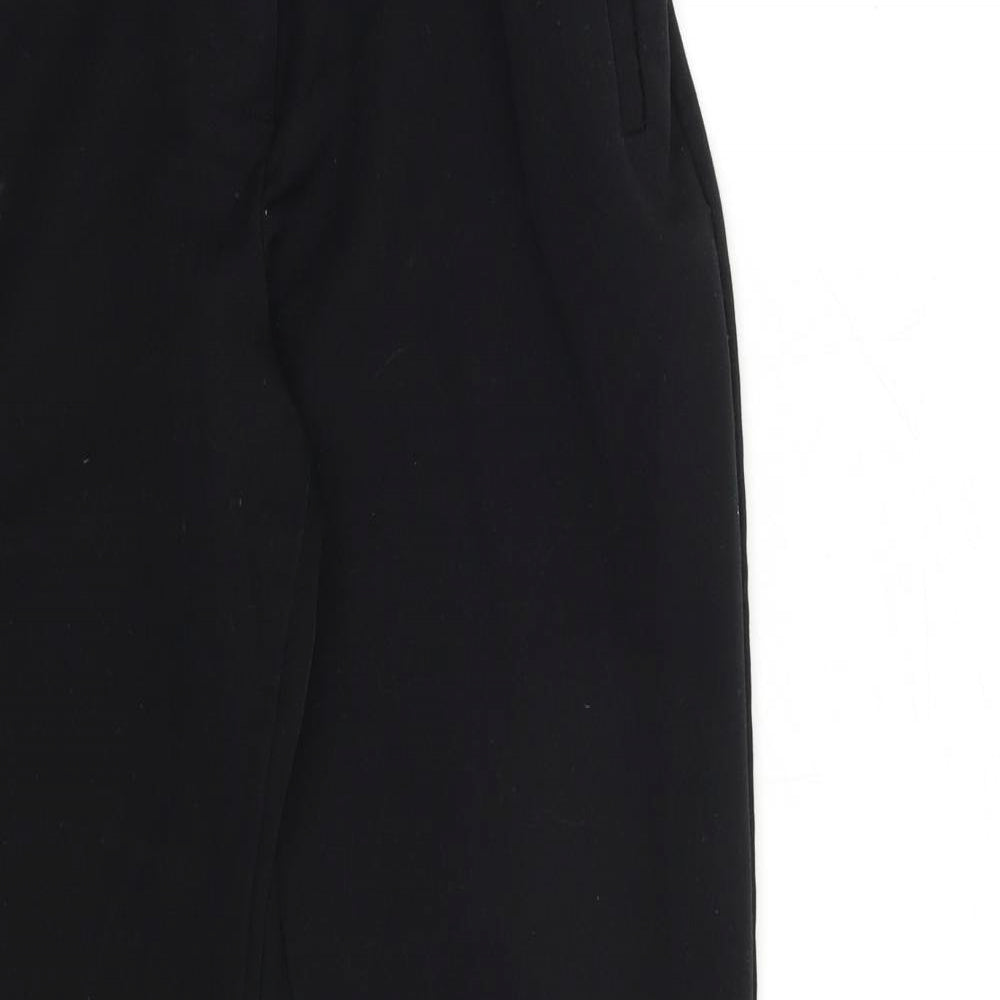 Womens UK Size 8 Marks and Spencer Regular Fit  Black Trousers