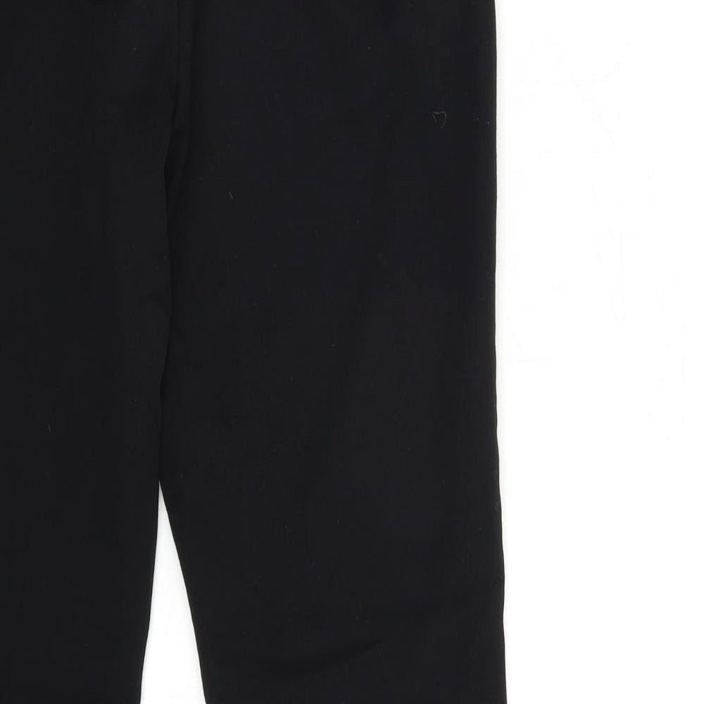 Womens UK Size 8 Marks and Spencer Regular Fit  Black Trousers