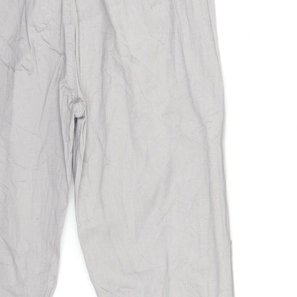 Womens UK Size 29 in miss cherry Regular Fit  Grey Trousers