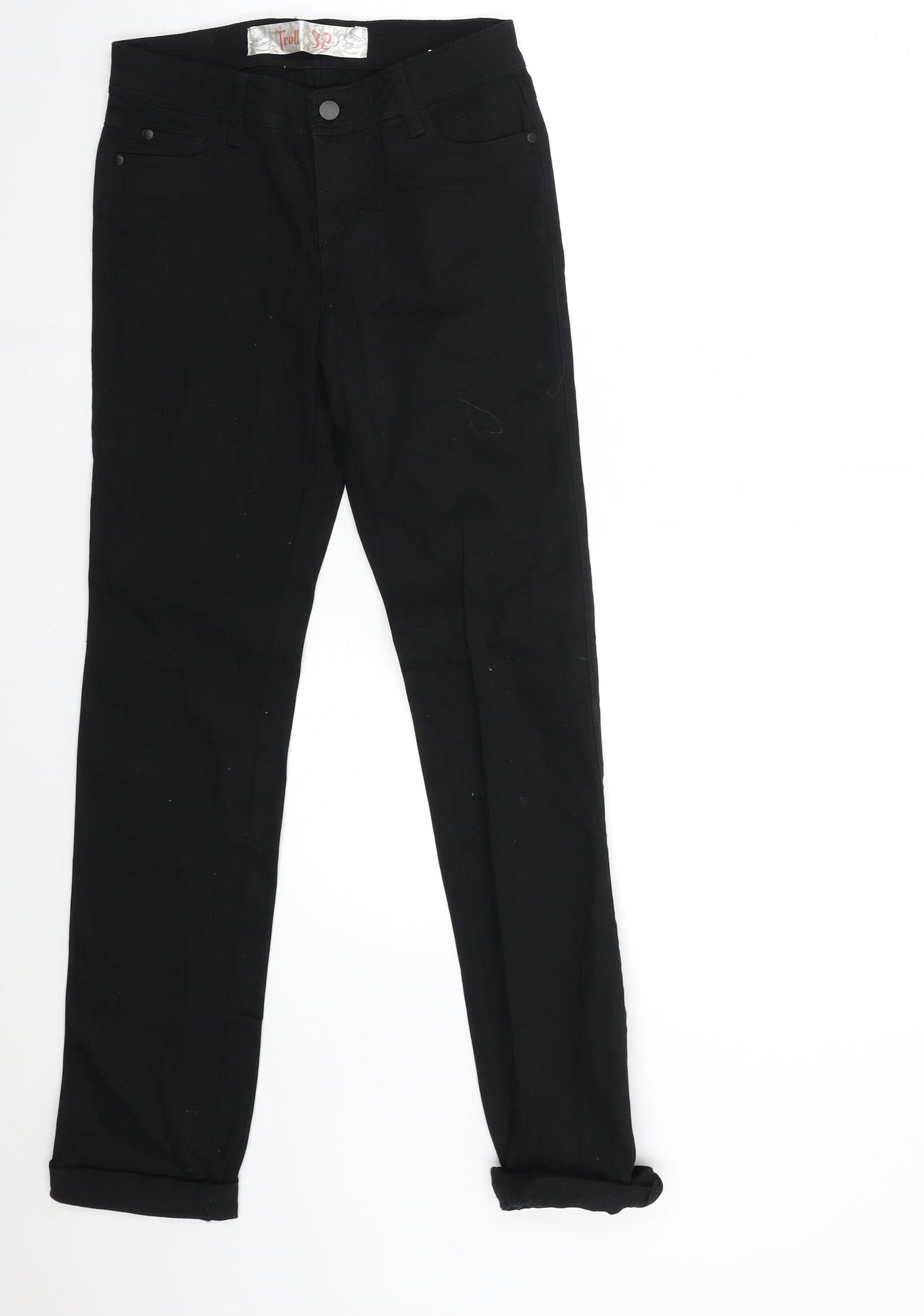 TROLL 32 Womens Black  Denim Skinny Jeans Size 32 in L30 in