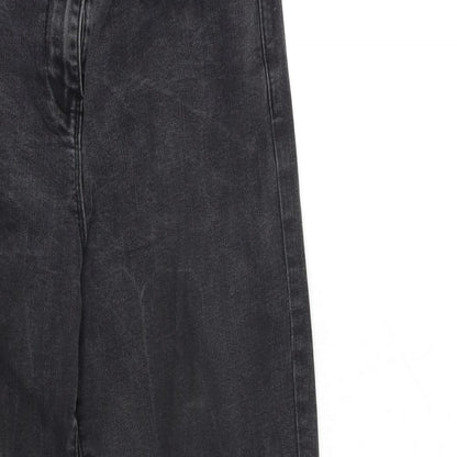 Avenue Womens Black  Denim Skinny Jeans Size 14 L29 in