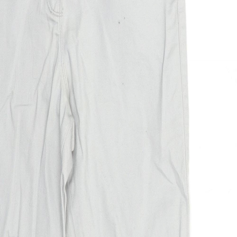 George Womens Grey  Denim Skinny Jeans Size 12 L27 in