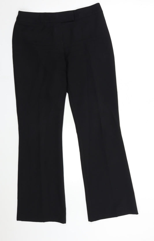 George Womens Black   Trousers  Size 10 L30 in
