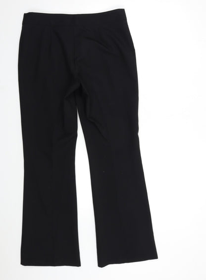 George Womens Black   Trousers  Size 10 L30 in