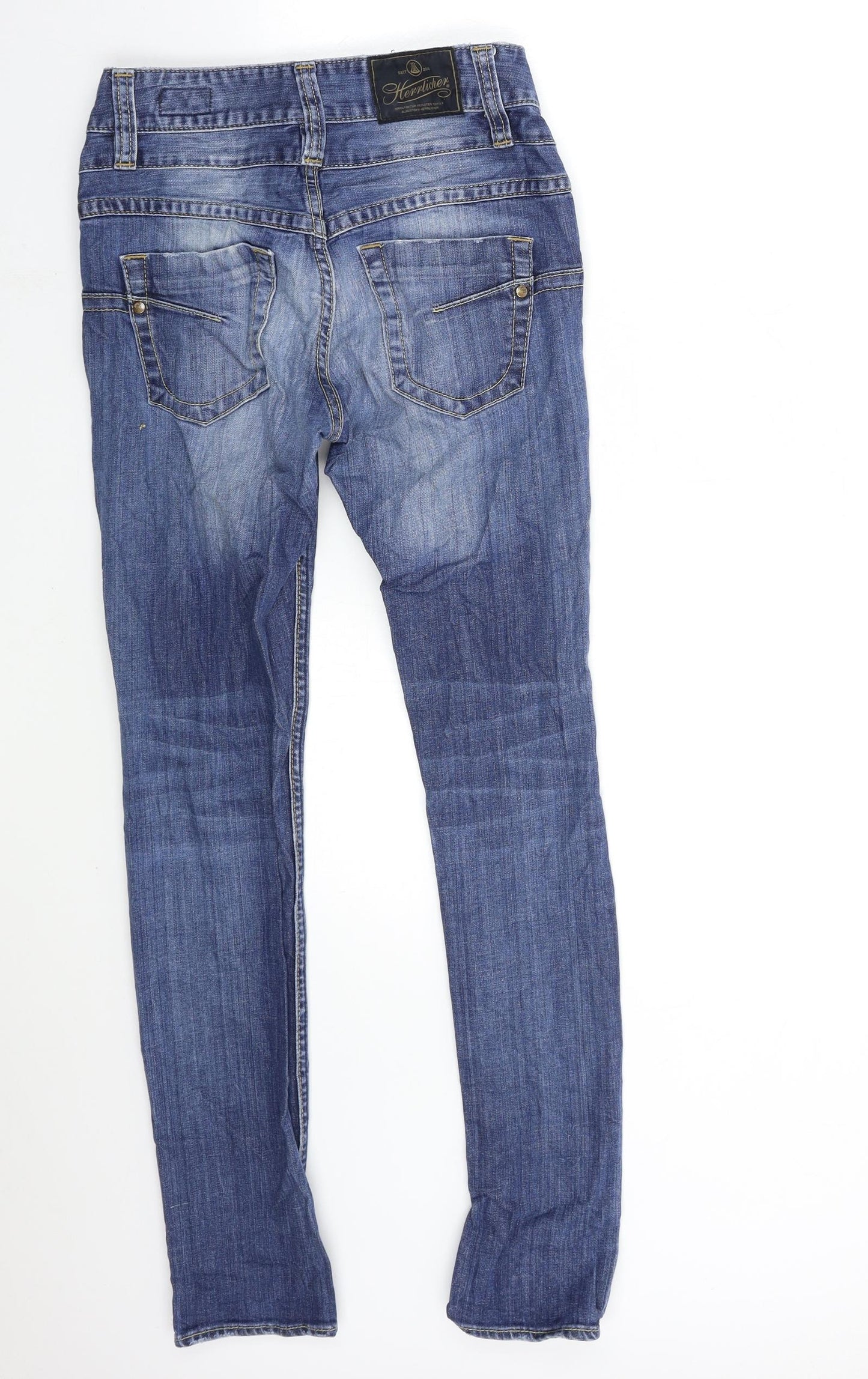 Herrlicher Womens Blue  Denim Skinny Jeans Size 25 in L32 in