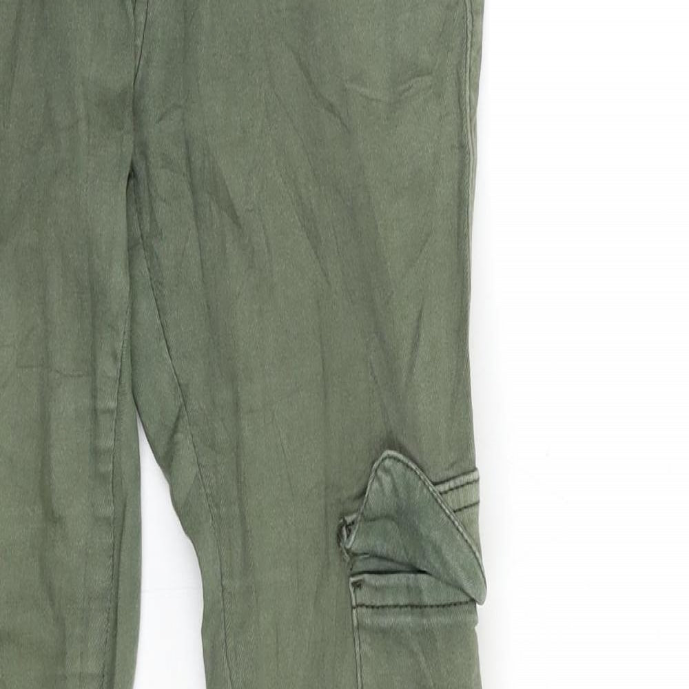 LALULA Womens Green  Denim Skinny Jeans Size 8 L31 in
