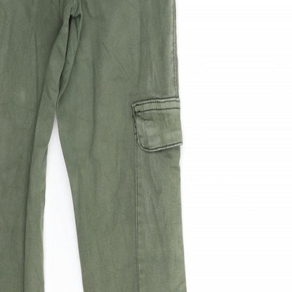 LALULA Womens Green  Denim Skinny Jeans Size 8 L31 in