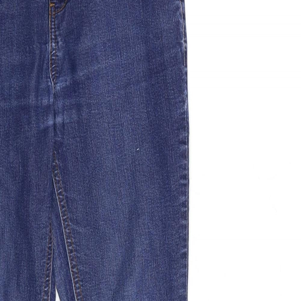 Womens UK Size 8 yesyes Regular Fit Skinny Blue Jeans