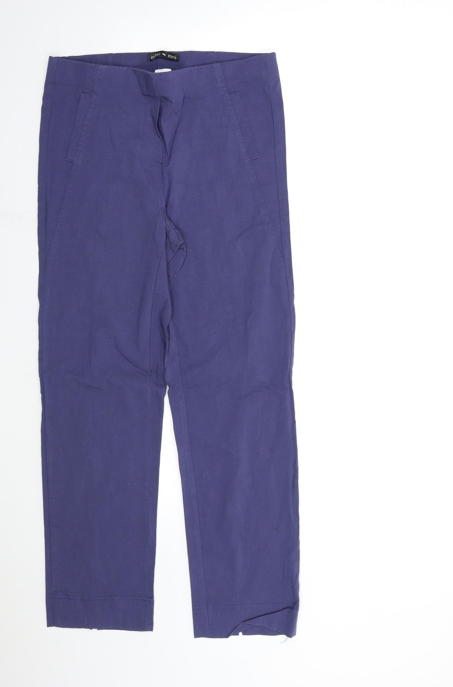 infini moi Womens Blue   Trousers  Size 14 L27 in