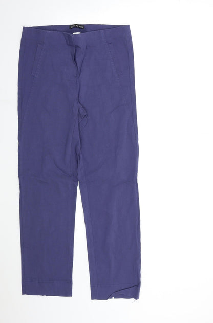 infini moi Womens Blue   Trousers  Size 14 L27 in