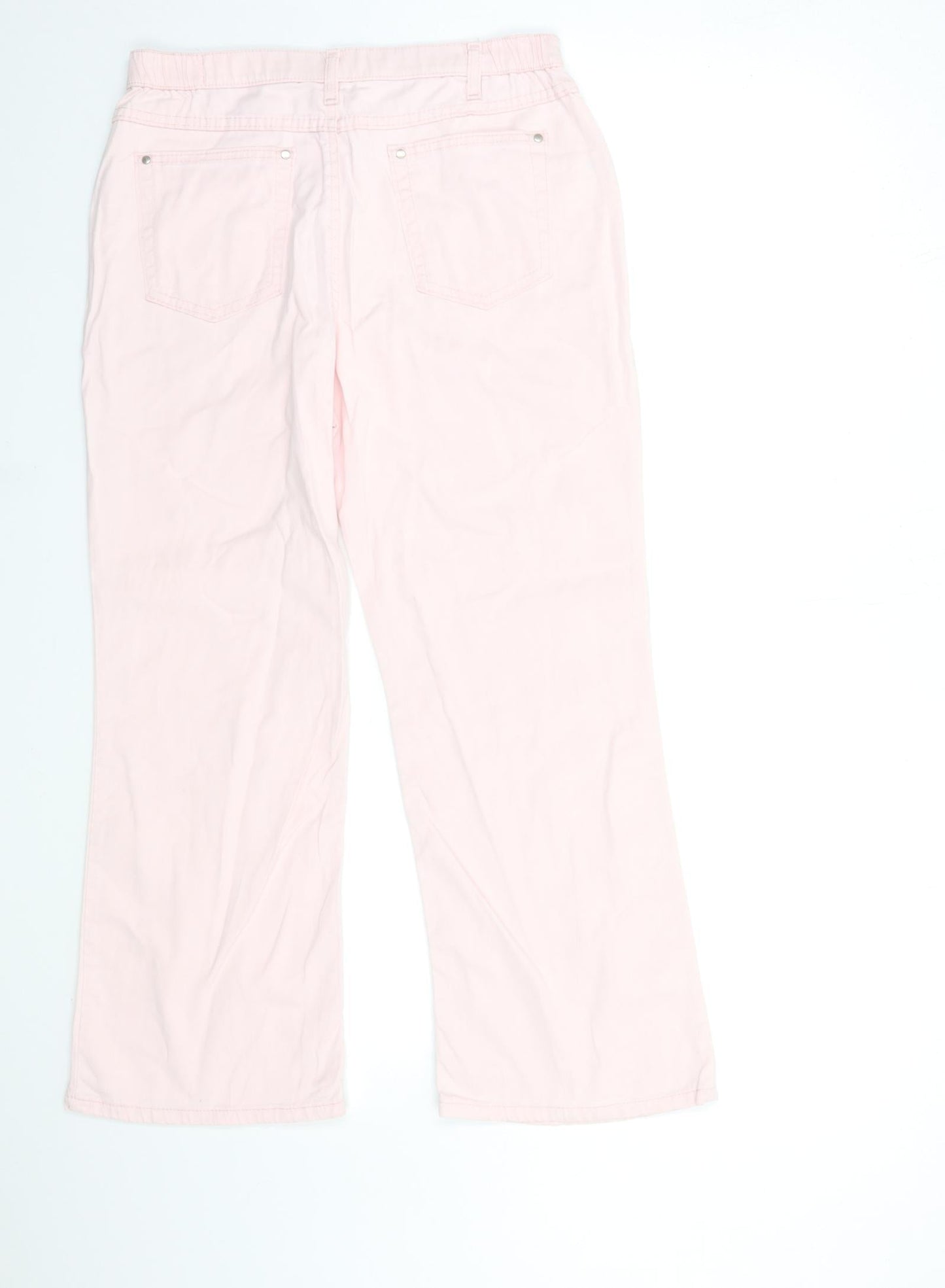 Womens UK Size 30 in Preworn Regular Fit Straight Pink Jeans