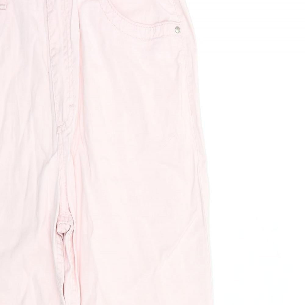 Womens UK Size 30 in Preworn Regular Fit Straight Pink Jeans