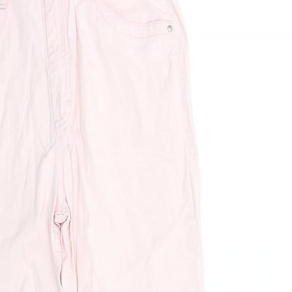 Womens UK Size 30 in Preworn Regular Fit Straight Pink Jeans