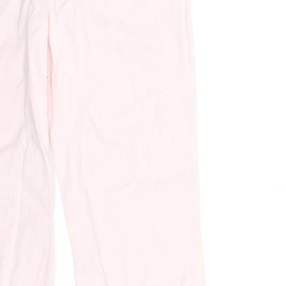 Womens UK Size 30 in Preworn Regular Fit Straight Pink Jeans