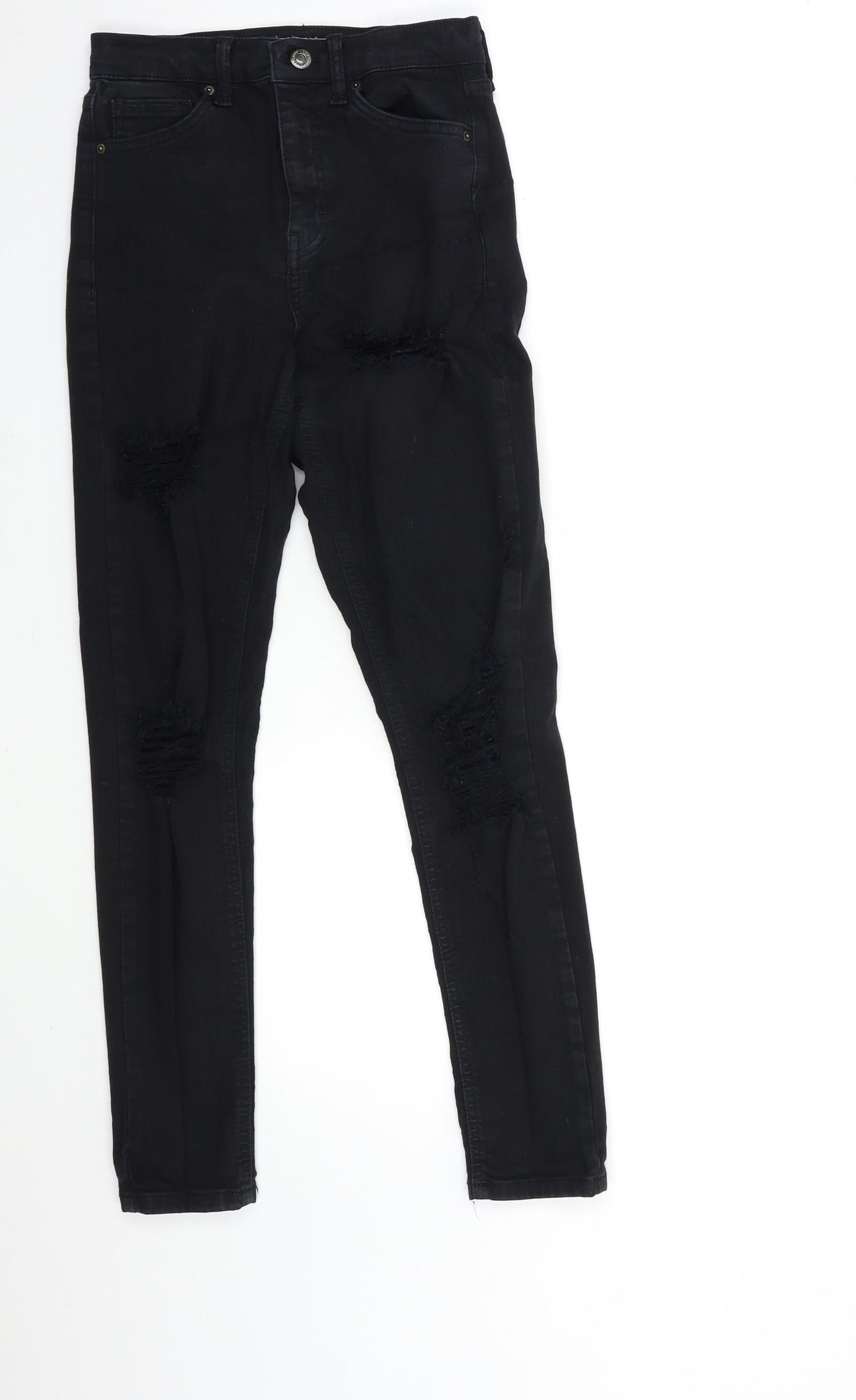 Topshop Womens Blue  Denim Skinny Jeans Size 26 in L32 in